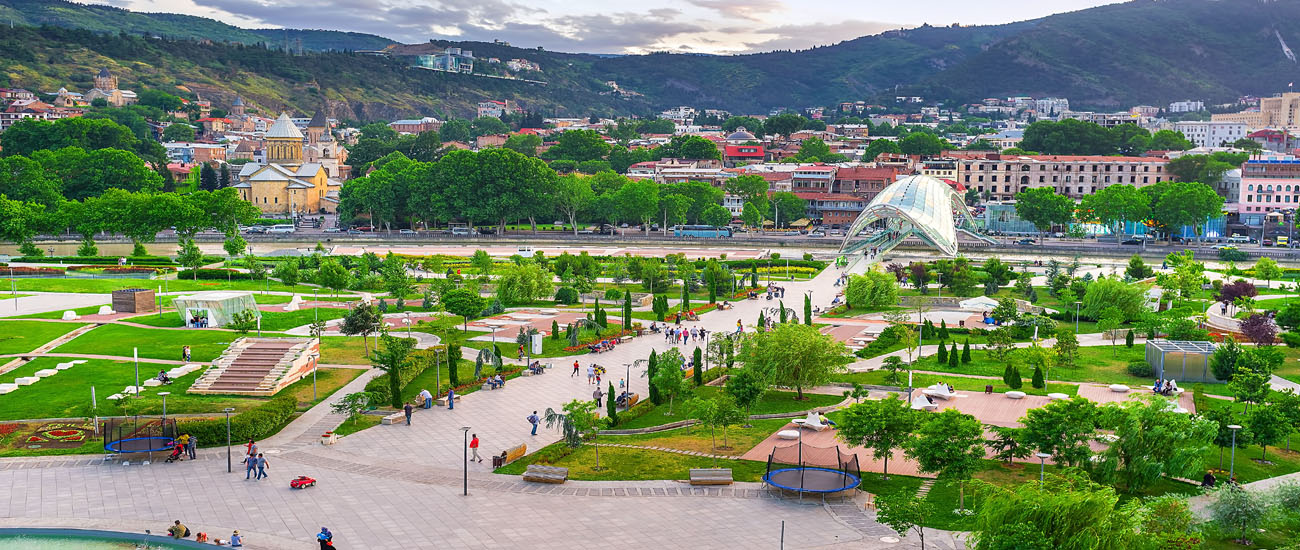 Rike Park in Tbilisi ( Georgia )