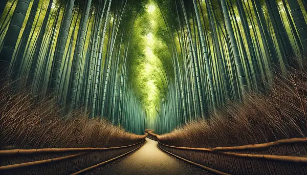 Arashiyama Bamboo Grove in Kyoto