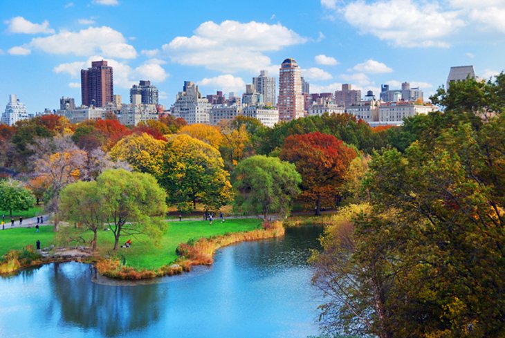 Central Park in New York ( USA ) 