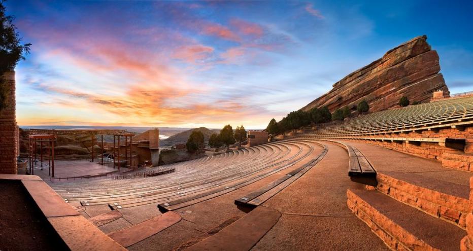 Red Rocks Amphitheatre in Denver